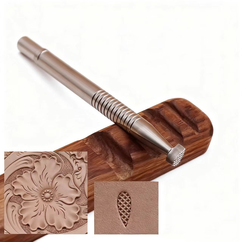 Leather Stamp Set - Набор фоновых штампов Arabesque S1,5x4/M2,2x6/L3x8 мм