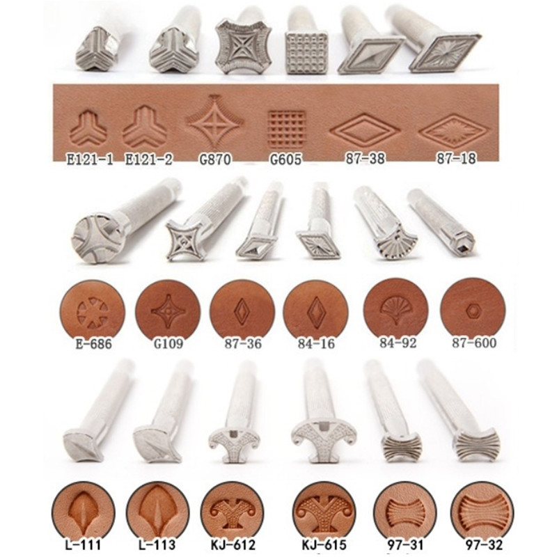 Leather Stamp Set - Новый набор инструментов для тиснения по