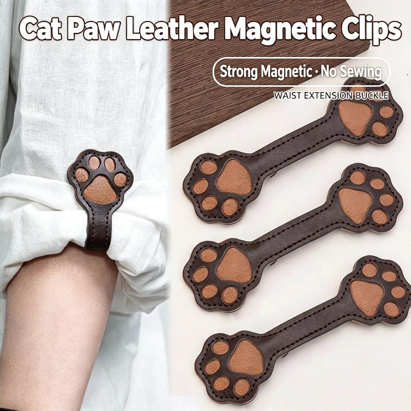 Leather Work Leather - 2 шт. премиальных кожаных магнитных зажимов
