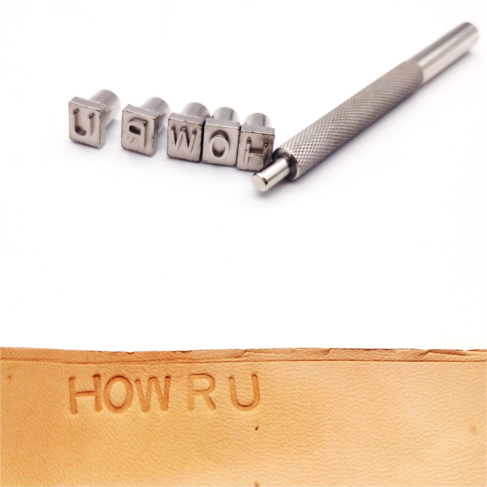 Leather Stamp Set - Набор металлических штампов Штамповочный Инструмент с