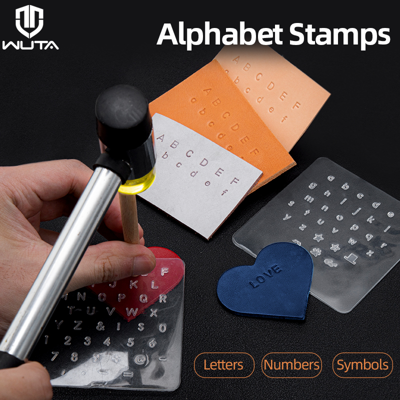 Leather Stamp Set - WUTA 3-х шт. кожаный штамповочный набор
