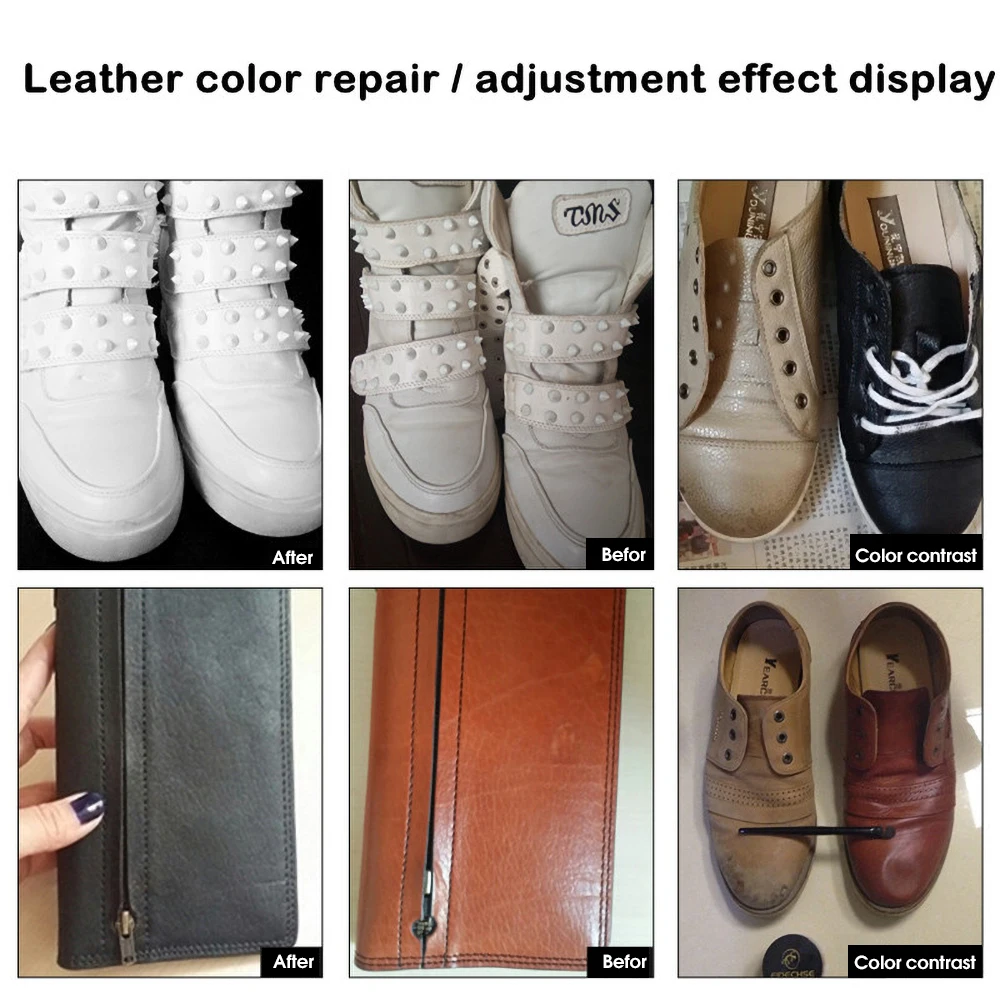 Набор для ремонта кожи: восста – обзор и цена Leather Dye Finish