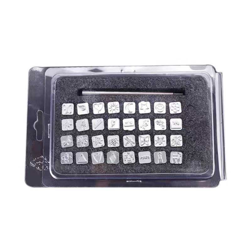 Стальной штамповочный набор дл – обзор и цена Leather Stamp Set