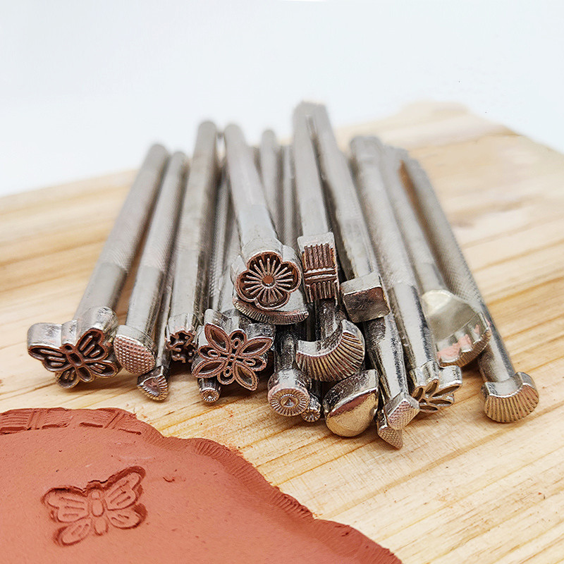 20 шт., штампы для тиснения ко – обзор и цена Leather Stamp Set
