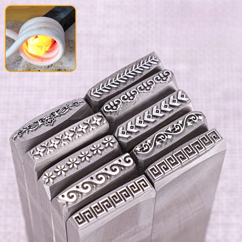 Набор стальных стамперов для р – обзор и цена Leather Stamp Set