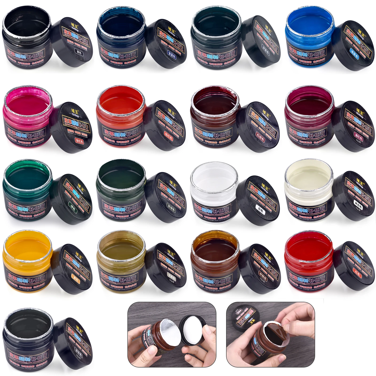 50 г краска для ремонта кожи,  – обзор и цена Leather Dye Finish