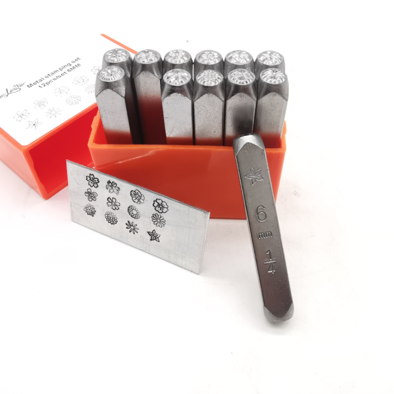 Набор штампов с цветочным узор – обзор и цена Leather Stamp Set